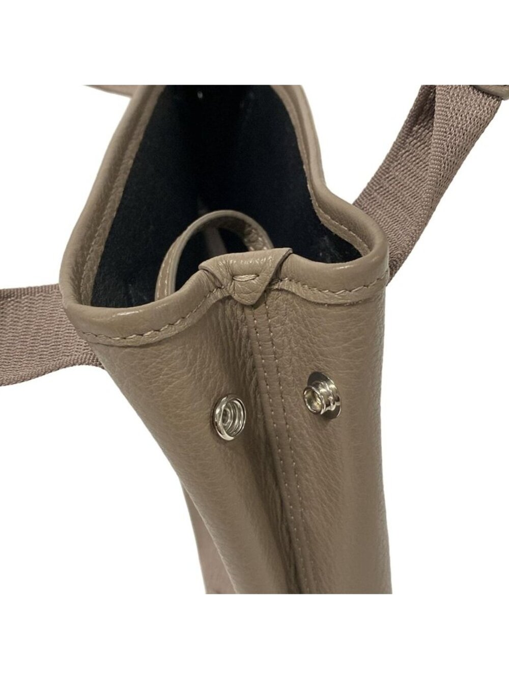 Balenciaga Tote Navy Cabas XS Gray Ju Leather - Picture 15 of 15